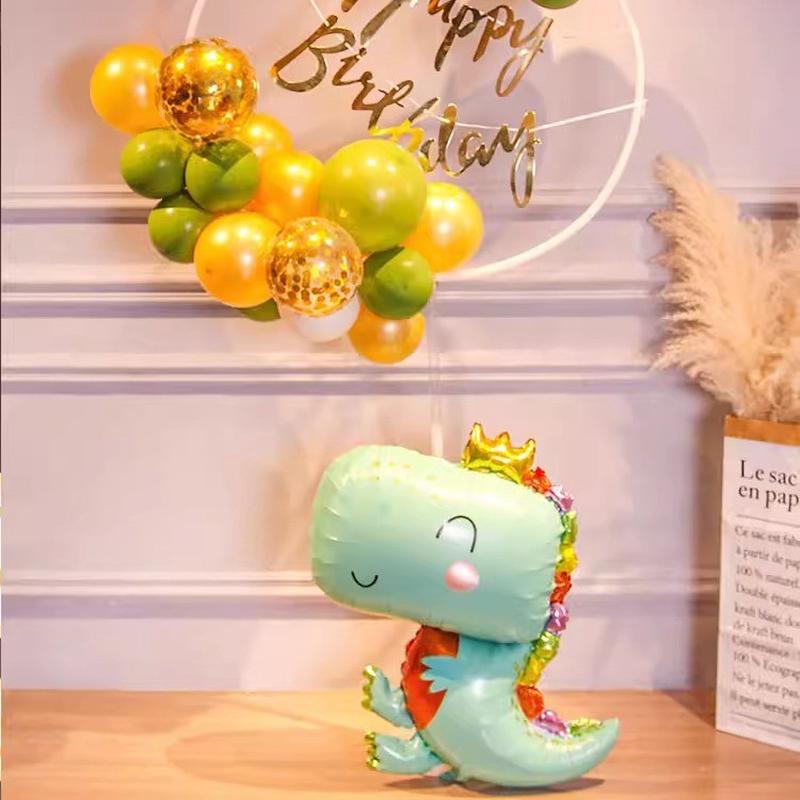 生日道具创意圆环飘桌气球立柱户外野餐儿童周岁女孩男生派对拍照
