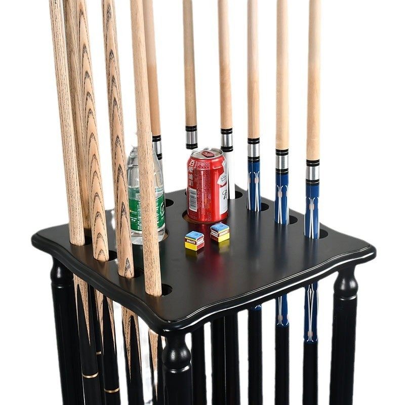 高档实木12孔立式台球杆架  方形木头喷漆球杆架 台球桌配件,标准件/零部件/工业耗材,车间地垫,淘宝优惠券,粉丝福利购,淘宝优惠卷