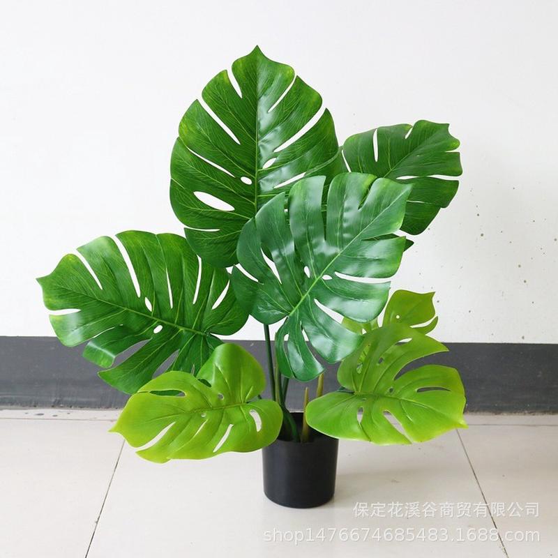 批发旅人蕉仿真树客厅大型花盆景落地绿植盆栽植物水美人北欧