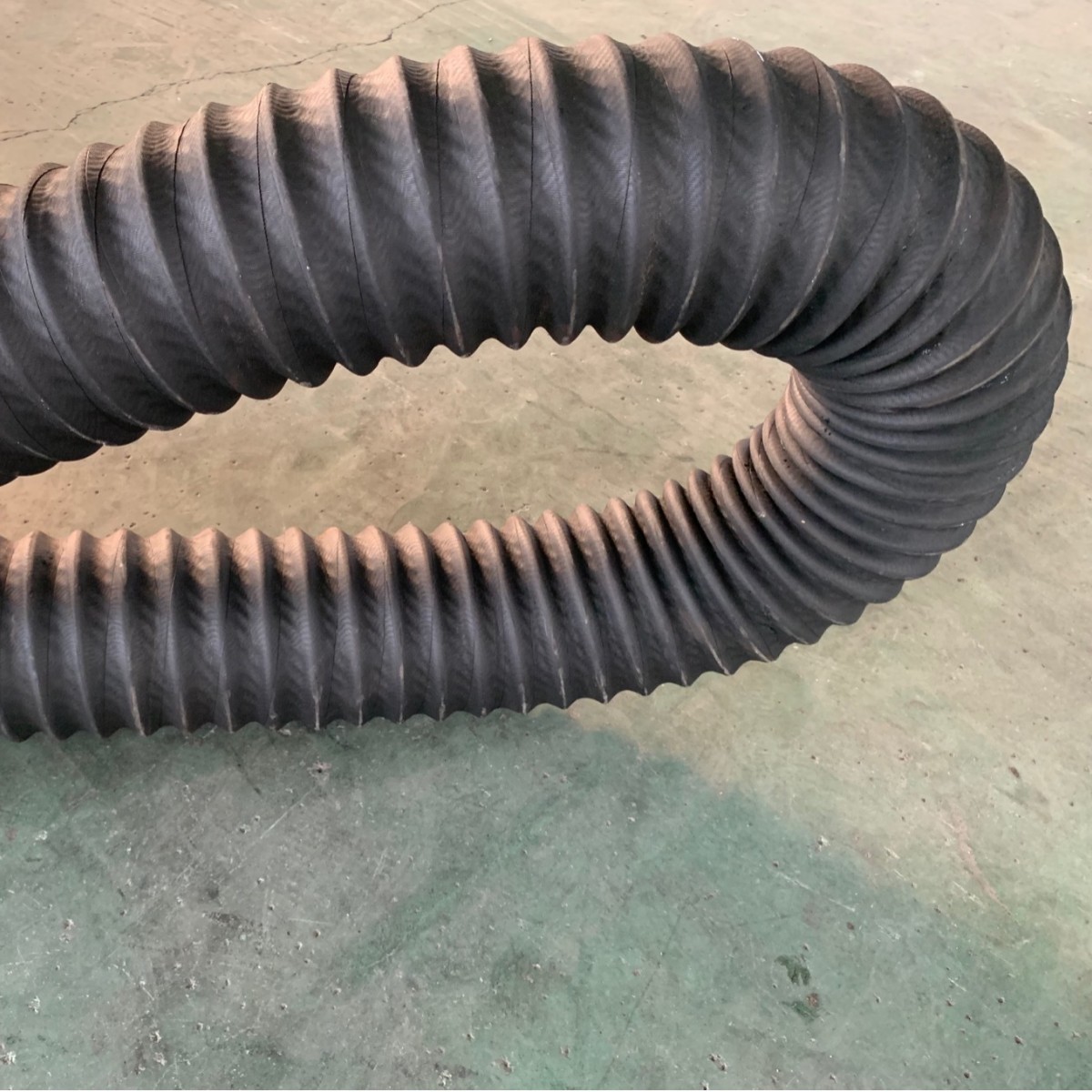 dn150内扣式消防吸水管钢丝骨架胶管卡扣式消防车橡胶管轻质软管