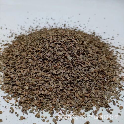 原矿生蛭石片厂家除渣剂保温材料蛭石阻火包未蛭石膨胀量大优惠
