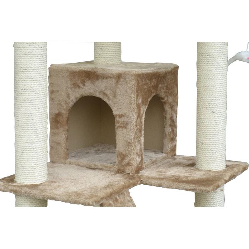 热销结实猫爬架经典款猫树猫窝猫抓板猫家具猫笼宠物窝厂家直销