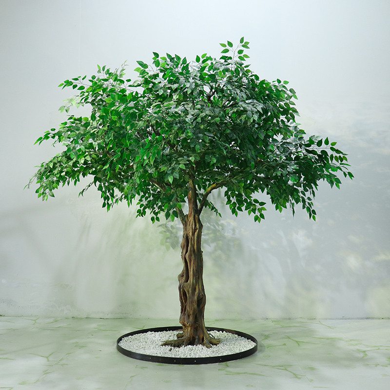 仿真榕树假树仿真大型植物酒店商场婚礼道具许愿树景观树橱窗装饰