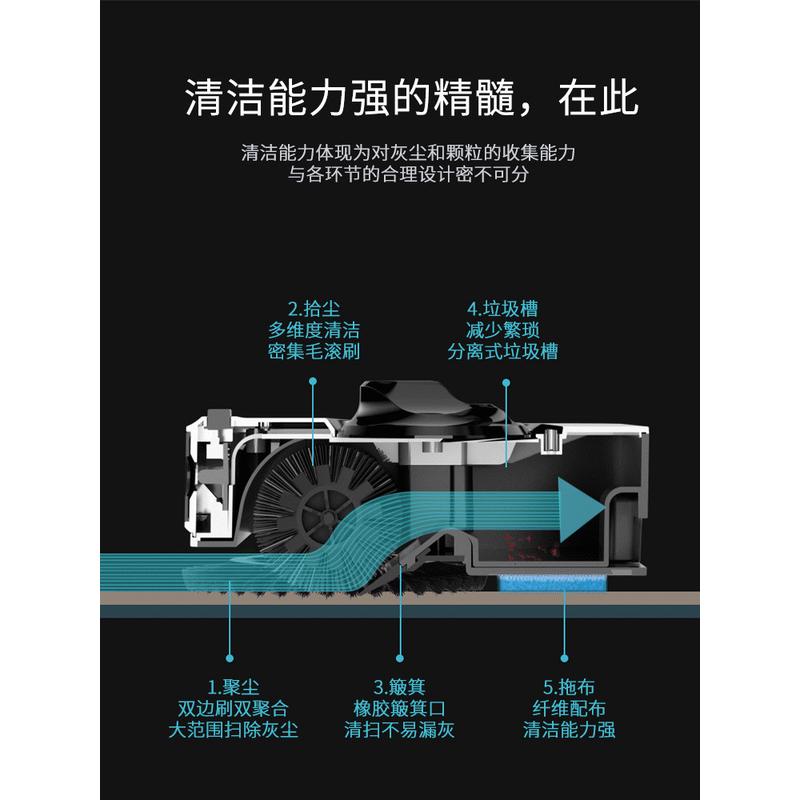 bb4c批发扫把套装家用簸箕组合笤帚扫地机手推式刮拖地一体机