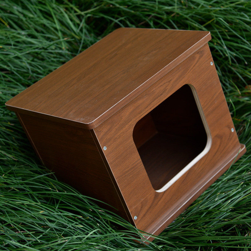 热销实木猫窝凳子封闭式幼猫猫共用猫咪用品小人屋房子四季通用,宠物/宠物食品及用品,猫笼子/猫别墅,淘宝优惠券,粉丝福利购,淘宝优惠卷