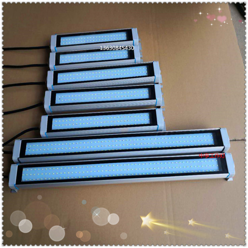 jy11高亮度三排灯珠机床led工作灯方形铝金属壳led防水油爆照明灯