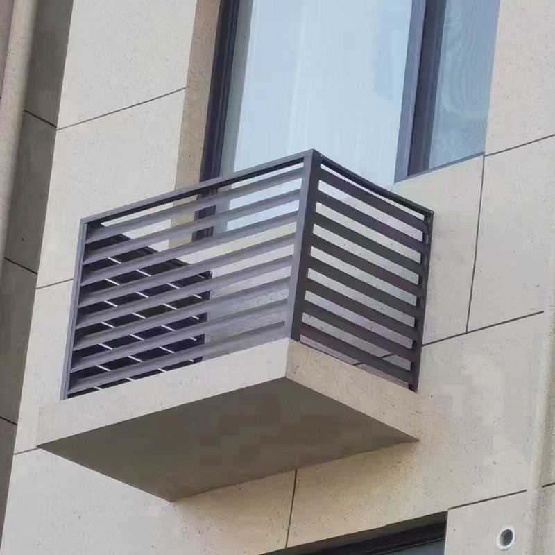 空调罩防雨机保护罩外百叶开启空调外机罩铝合金通风百叶窗批发