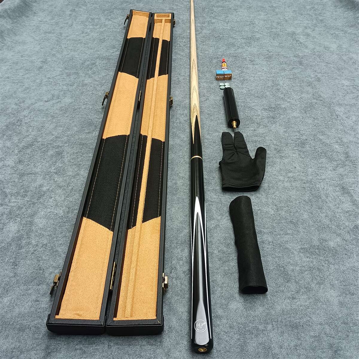 台球杆小头公杆中头黑8十六彩美式九9球分体斯诺克桌球杆中式波茨