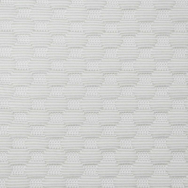 冰丝凉席三层面料布冰豆豆中分子凉席针织提花空气层床垫套夹丝