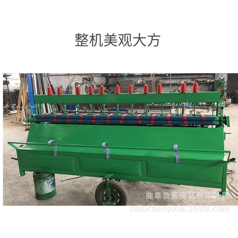 仿手工无引针织机绗缝机门帘直线套丝绵被棉被旋梭缝被绗绣