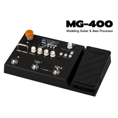 纽克斯NUX电吉他效果器MG-100数字综合失真合成单块鼓机LOOP循环