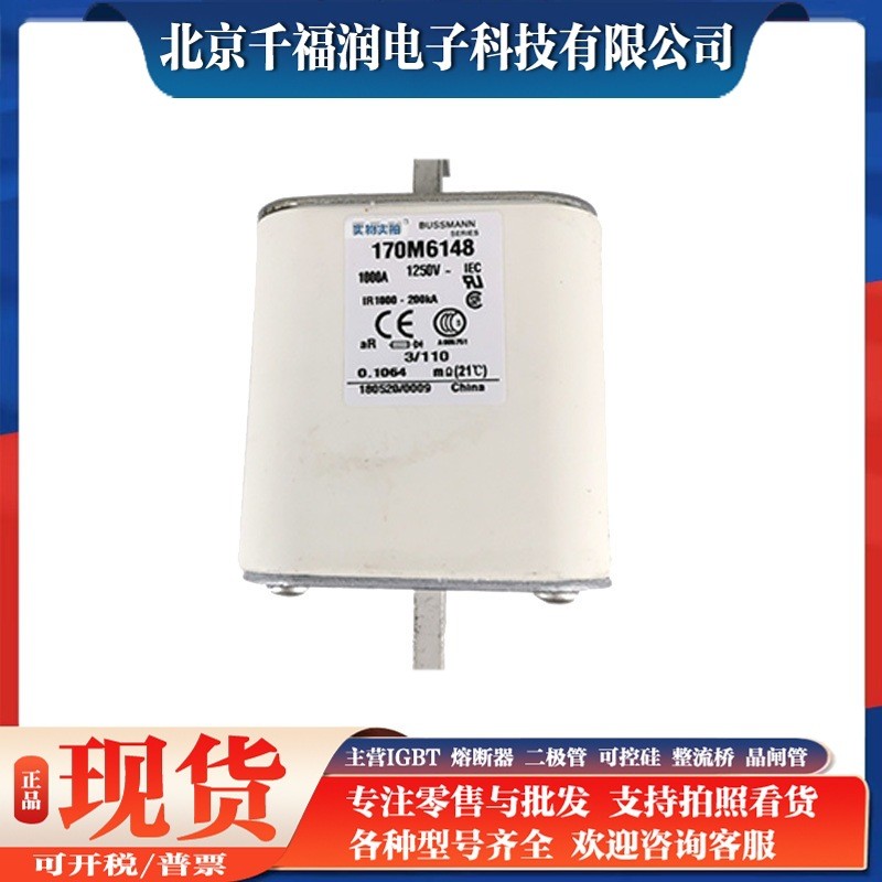 热销170m6148快速熔断器保险丝高压电子元器件千福润电子