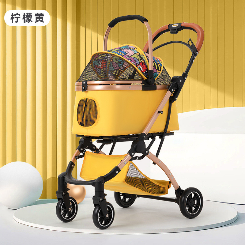 中大型犬多功能宠物推车户外车大号代步狗狗出行便携可折叠卖