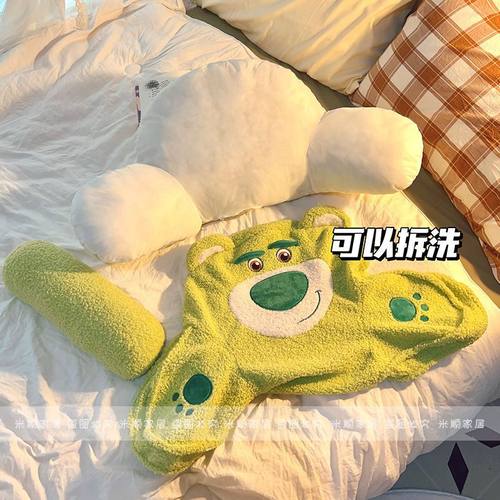 可爱床头靠垫大靠背软包靠枕看手机靠背垫宿舍学生床上沙发抱枕女