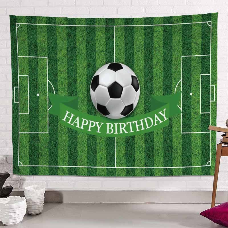 inc0绿茵足球场挂布装饰布学校操场球赛装饰背景布挂墙面运动场