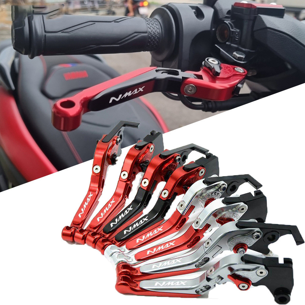 CNC摩托可调折叠伸缩刹车离合手柄拉杆YAMAHA Nmax155 2017-2023