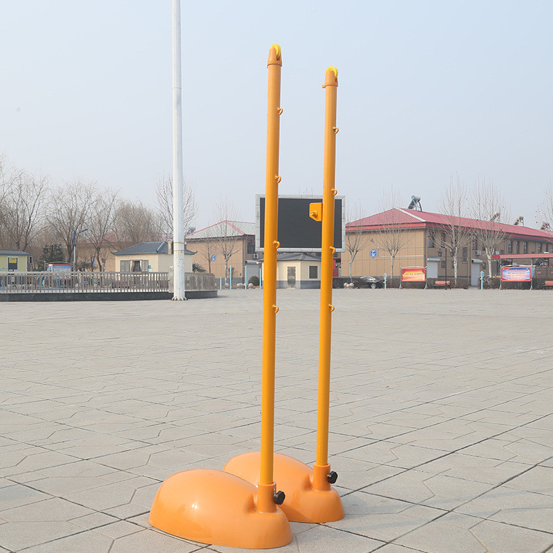 批发abs羽毛球柱学校训练羽毛球比赛柱户外移动羽毛球架羽毛球柱