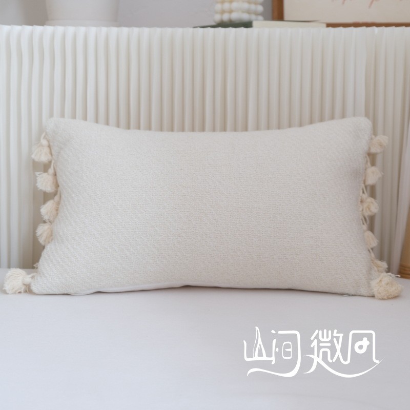 2o6x田园雏菊花朵阳台ins法式美式方形靠包靠垫客厅沙发抱枕民宿