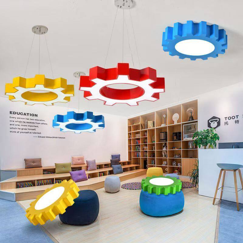 幼儿园云朵吊灯彩色走廊儿童母婴房太阳星星月亮造型吊灯吸顶灯,家装灯饰光源,餐厅吊灯,淘宝优惠券,粉丝福利购,淘宝优惠卷