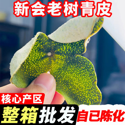 正宗2024当年小青皮广东江门新会茶枝柑鲜果新陈皮泡水橘子皮泡茶