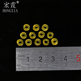 厂家颗粒皮筋高弹套耐老化钓鱼饵料圈小号橡皮筋红虫皮圈绑橡胶圈