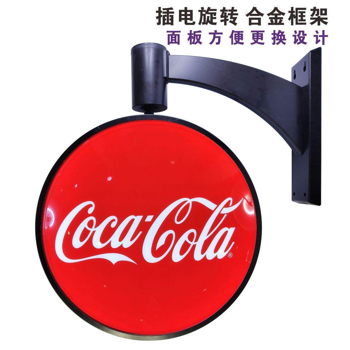 灯箱广告牌挂墙式招牌塑灯箱奶茶店led广告吸旋转灯箱源头工厂
