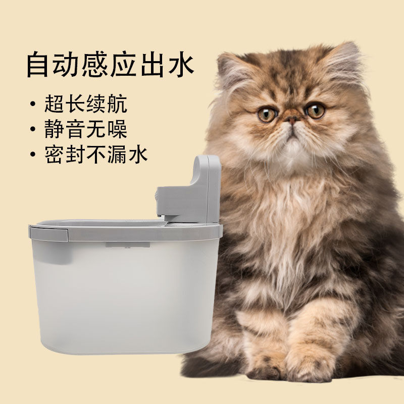 宠物智能猫咪饮水机自动循环智能自动喂食器自动感应过滤饮水机