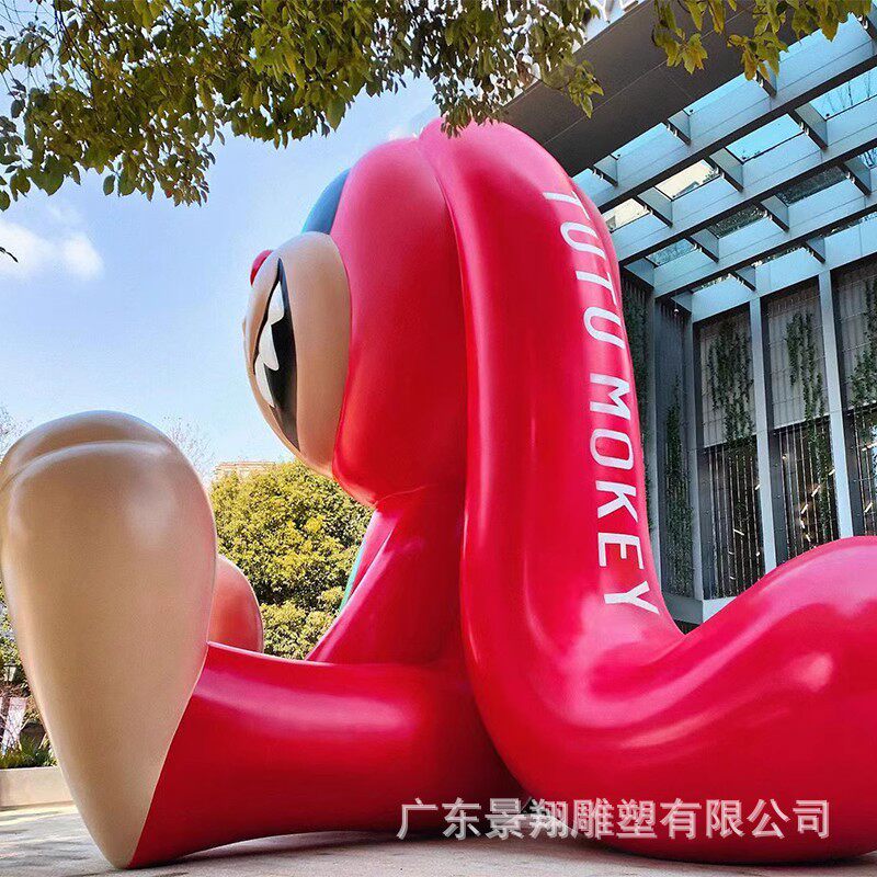 大型玻璃钢卡通雕塑户外园林小品游乐园景观模型商场人物美陈摆件