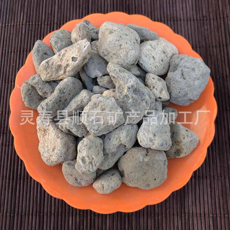 厂家供应轻石多肉植物微景观盆栽种植垫底石草缸造景大块浮石50升