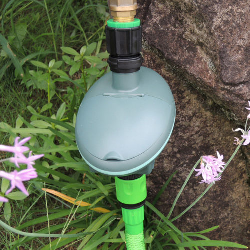 户外智能灌溉控制器园艺定时器微滴灌喷自动懒人浇花园林工具