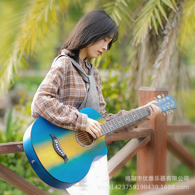 30练习34寸36寸38寸民谣吉他初学者寸木吉他男女生适用乐器