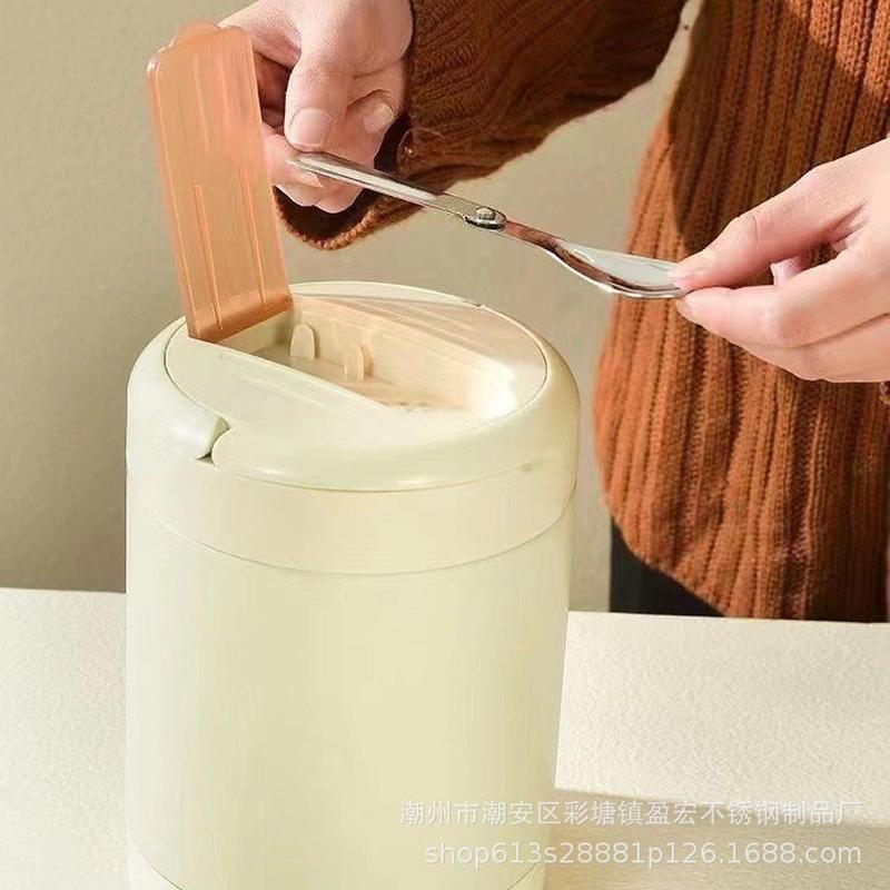 学生大容量304不锈钢恒温提锅加热饭盒车载可插电上班族便捷保温