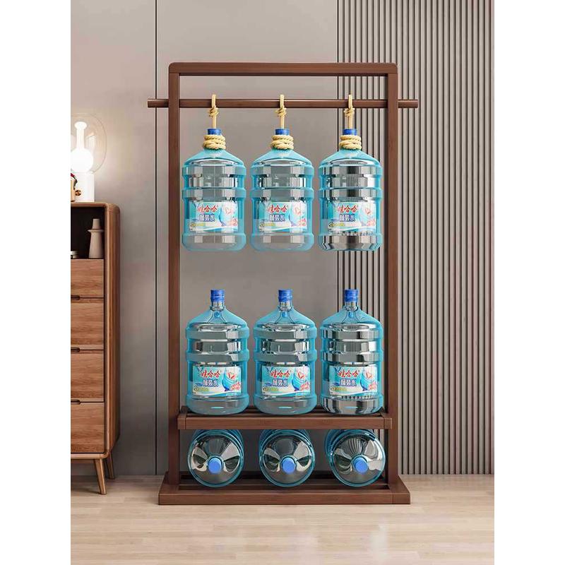 热销挂衣架实木落地卧室民宿客厅简约现代新中式衣帽架衣架置物可