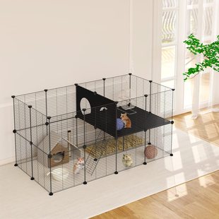 宠物围栏坚固宠物房子别墅自由拼接拼接狗狗猫咪超大栅栏通用制定