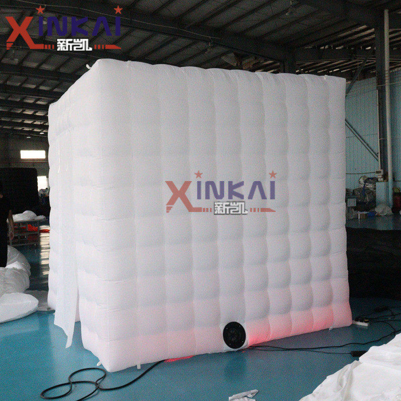 方形灯光帐篷移动摄影棚自助照相亭道具便携会展棚装饰气模展帐篷