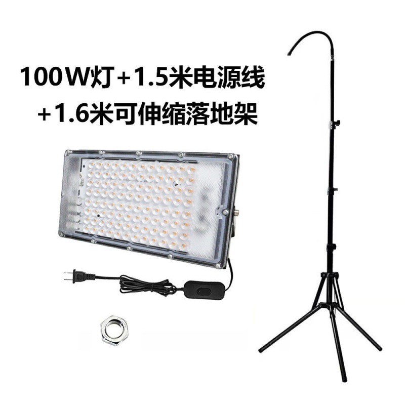 水草灯led鱼缸爆补光灯光谱苔藓雨林植物藻仿阳光草缸一件批发