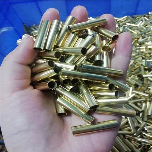 黄铜管切h62/h65铜毛细管铜管精密厂家割切斜口开槽打孔