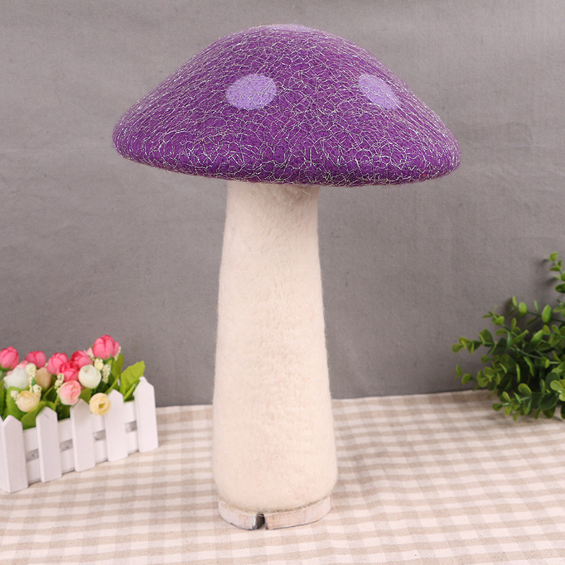 创意手工羊毛毡工艺品摄影道具戳戳乐摆件圣诞装饰摆件厂家直销