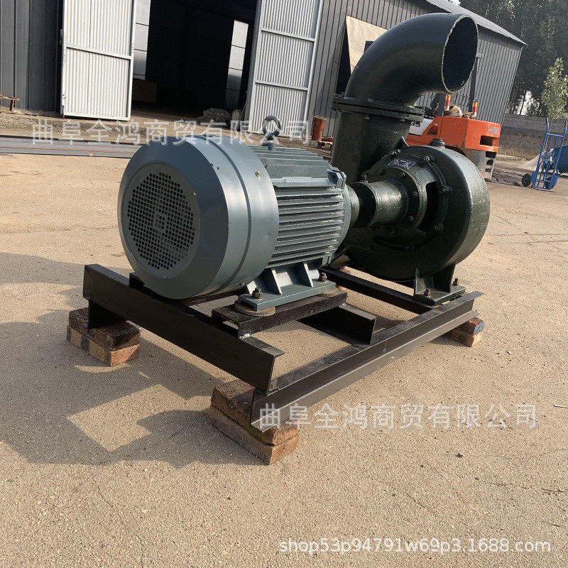 电机直连12寸排污泵高扬泵自吸水泵管道离心泵三相380v