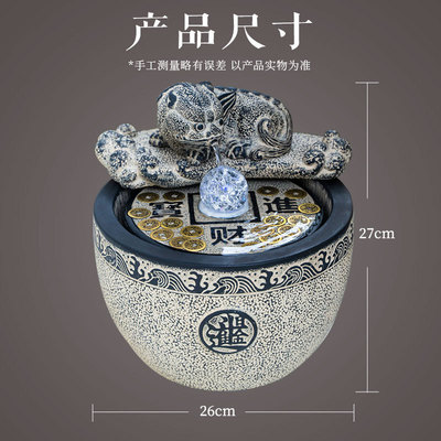 批发新中式禅意仿古祥云摆件家居饰品柱落地展示客厅玄关花盆装饰
