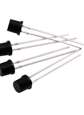 5mm平头光敏管长脚pt黑光敏接珠感应灯收管f5光敏管led发光二极管