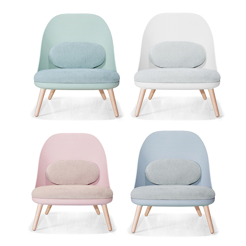 北欧创意阳台沙发椅轻奢单人椅高背椅现代简约椅休闲椅懒人沙发椅