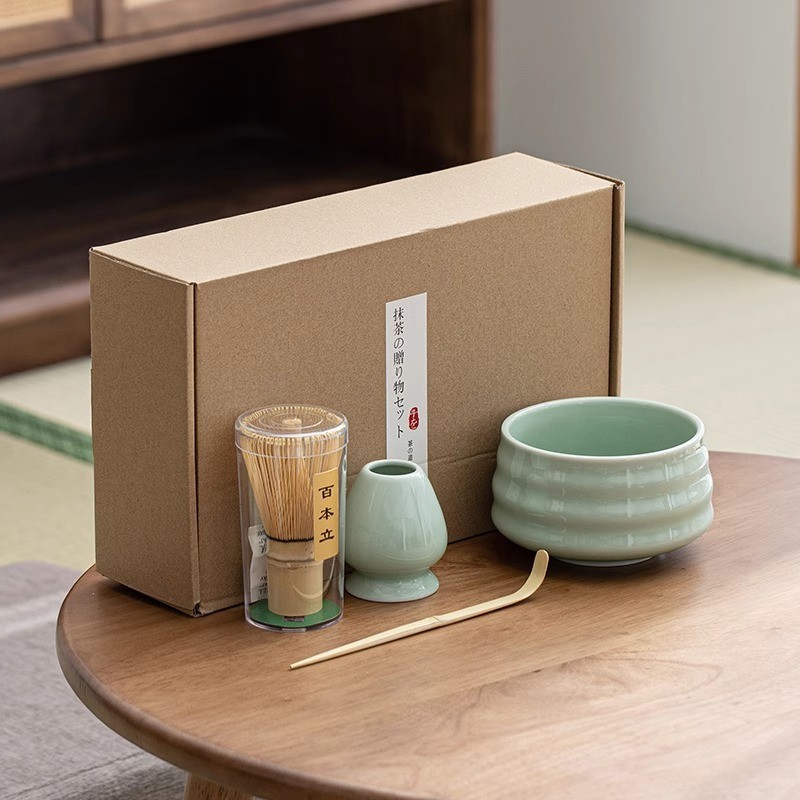 閩政日式抹茶茶道百本立茶筅立茶碗家用整套宋代點(diǎn)茶器茶筅套裝