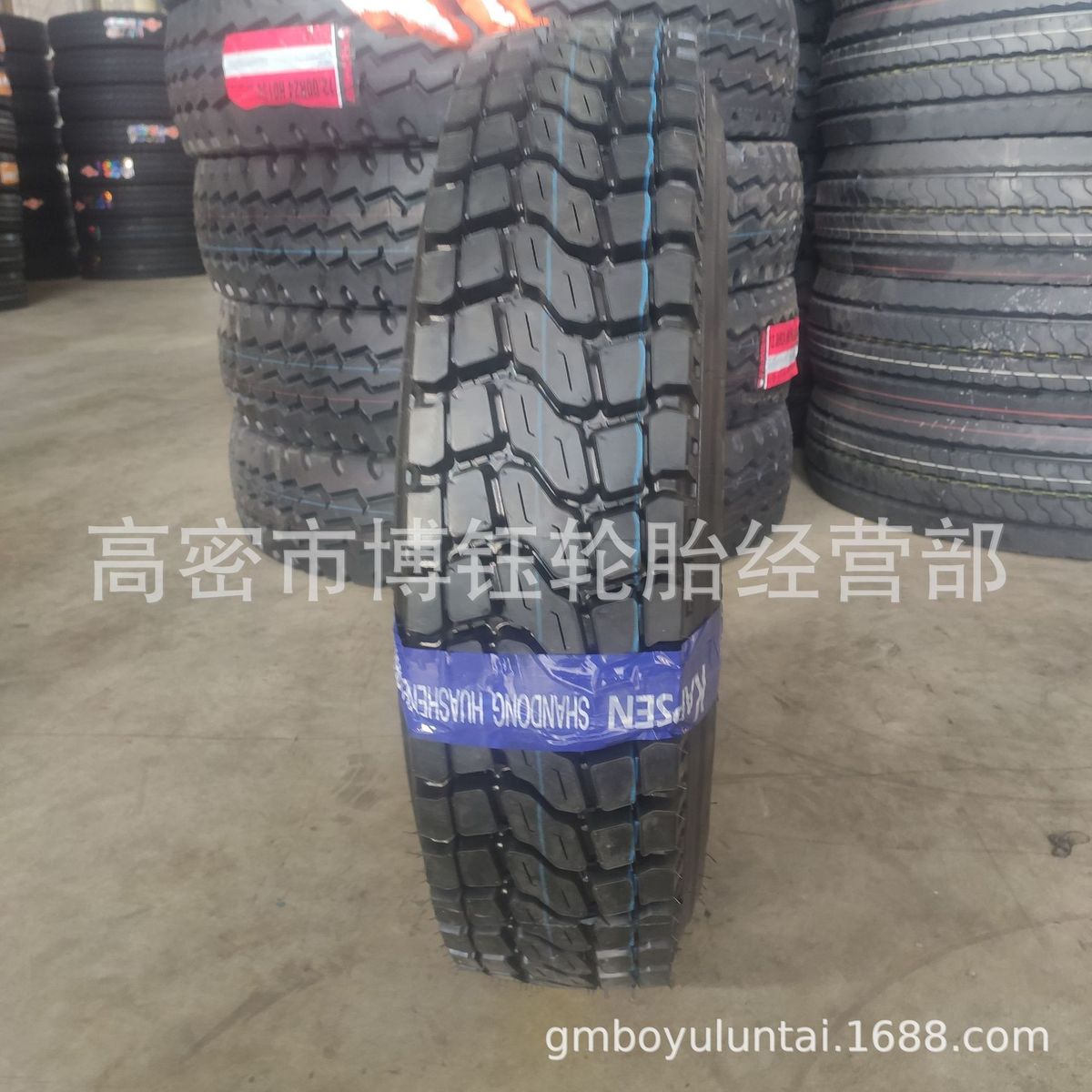 热销康佩货车轮胎750r16全钢轻卡森700825r16825r20hs918花纹