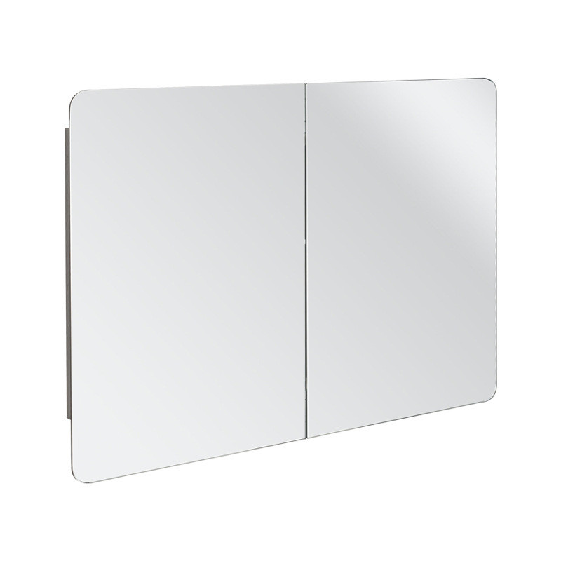 洗脸浴室镜柜单独挂墙式小户型开放式收纳洗漱台不锈钢镜子厂家
