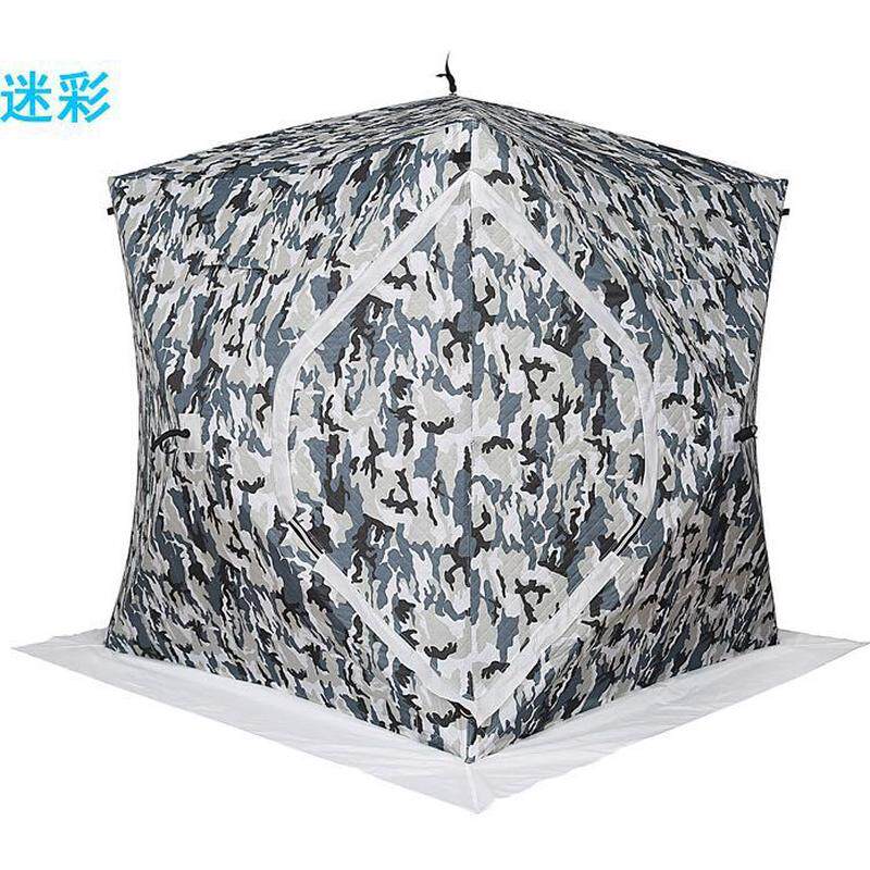 冬季冰钓帐篷防雨保暖帐篷加厚挡风帐篷全自动速开钓鱼帐篷