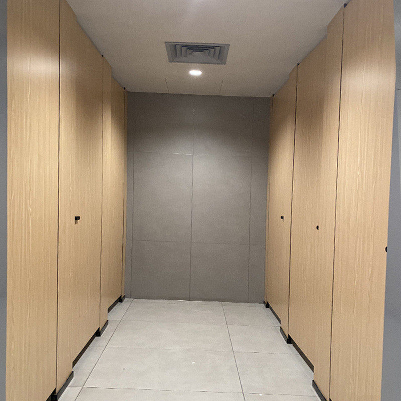 上海公共卫生间隔断板一套配齐防水防潮隔板金属蜂窝板高弧形隔断
