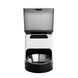 宠物自动喂食器粮小狗4.5l定时定量不卡猫粮桶可拆洗带不锈钢盆