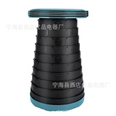 轻便爆品户外伸缩折叠凳便携高低可调防水新品 小巧耐用承重大