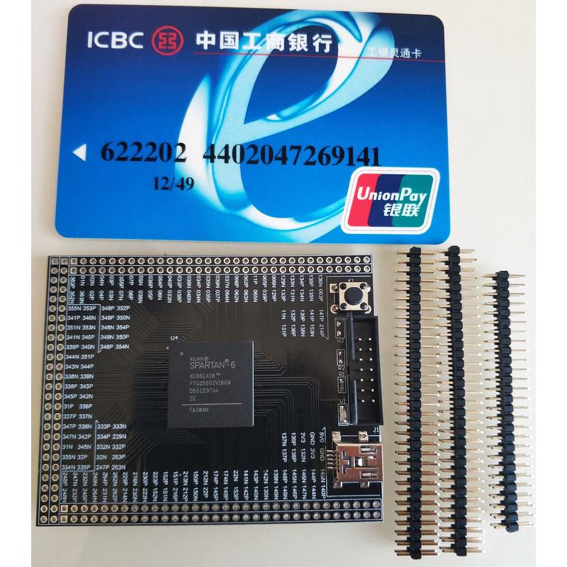 Xilinx FPGA开发板Spartan6 XC6SLX16  XC6SLX25核心板最小系统板